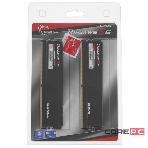 Оперативная память 32 Gb 5600 MHz G.Skill RIPJAWS S5 Black (F5-5600J3636C16GX2-RS5K)