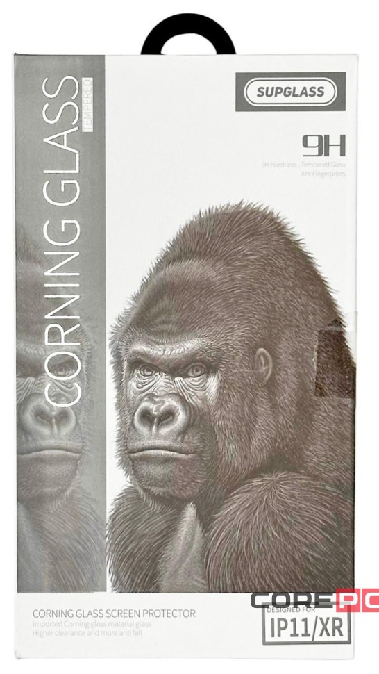 Защитное стекло для i-Phone 11/XR 6.1" Supglass XC-10 3D чёрное