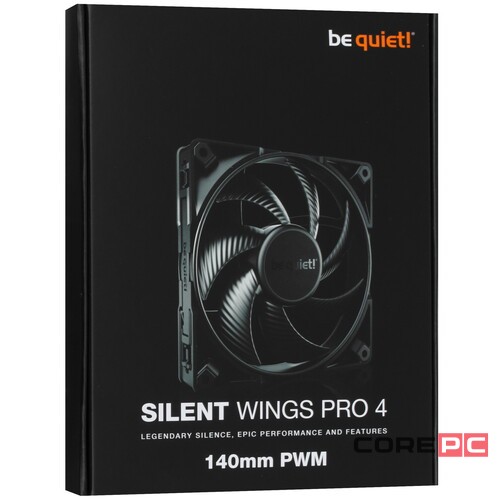Вентилятор для корпуса Be Quiet! SILENT WINGS PRO 4 BL099