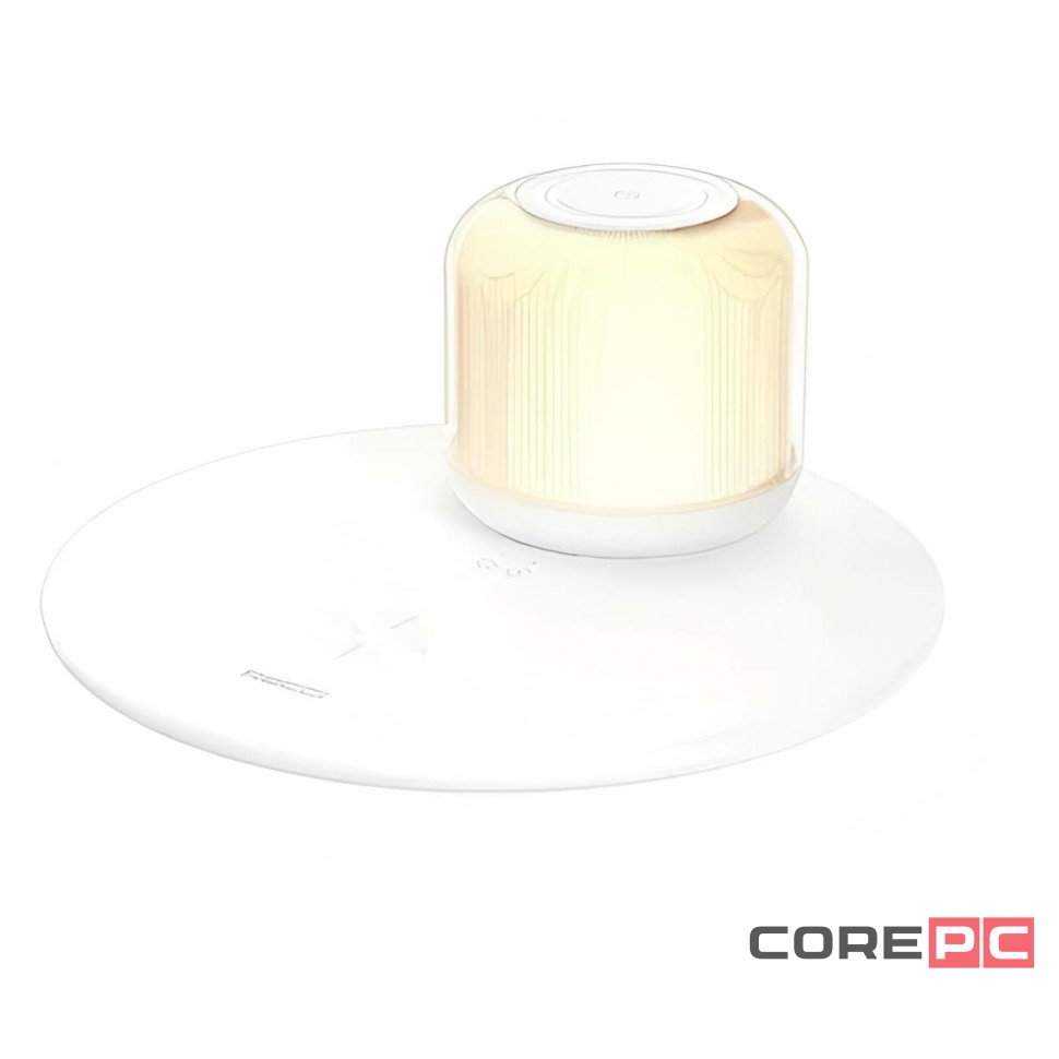 Беспроводное зарядное устройство + ночник Recci Shadow RLS-L17 15W белое