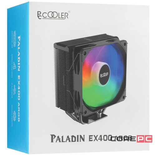 Кулер для процессора PCCooler Paladin EX400 ARGB PWM