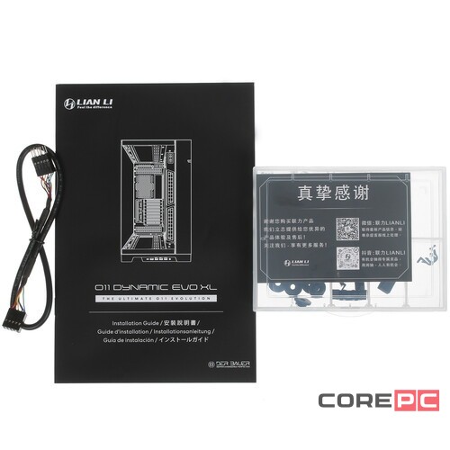 Компьютерный корпус Lian Li O11 Dynamic EVO XL Black (G99.O11DEXL-X.R0)