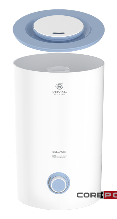 Ультразвуковой увлажнитель воздуха серии BELLAGIO RUH-BL300/3.5M-WT