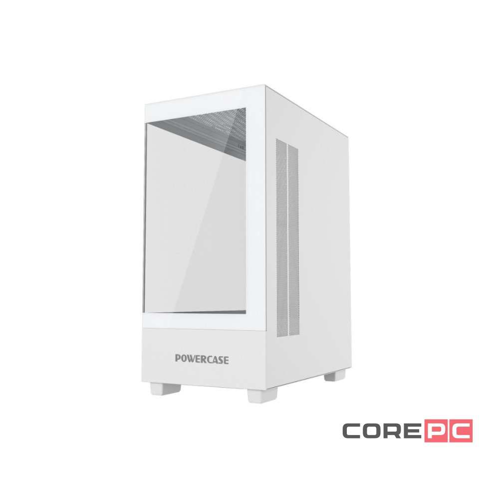 Компьютерный корпус Powercase VISION Micro M TG White CVMMW-L0