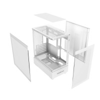 Компьютерный корпус Powercase VISION Micro M TG White CVMMW-L0