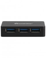 USB 3.0 Хаб Smartbuy 6000, 4 порта, черный (SBHA-6000-K)