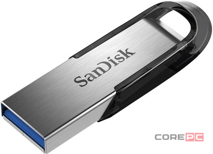 3.0 USB флеш накопитель SanDisk 512GB Ultra Flair (SDCZ73-512G-G46) металл чер/серебро