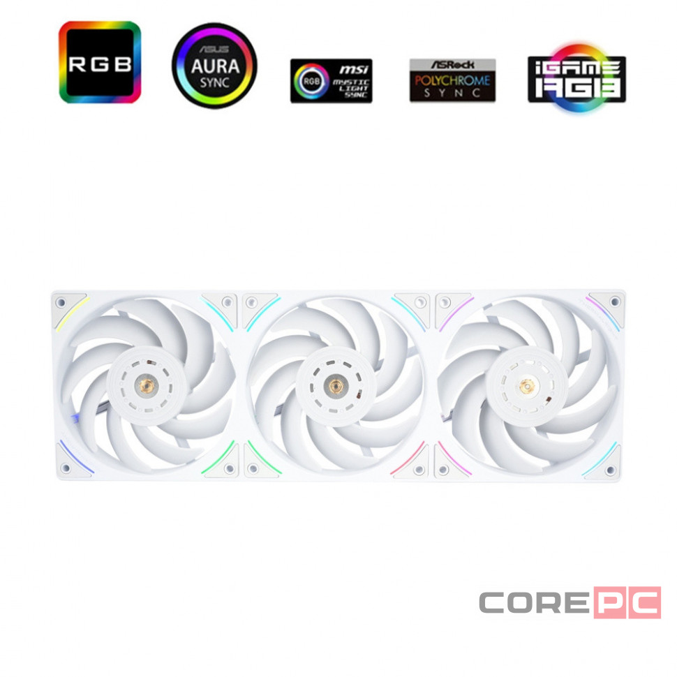 Комплект вентиляторов для корпуса Thermalright TL-UB36W ARGB White (TRTLUB36W)