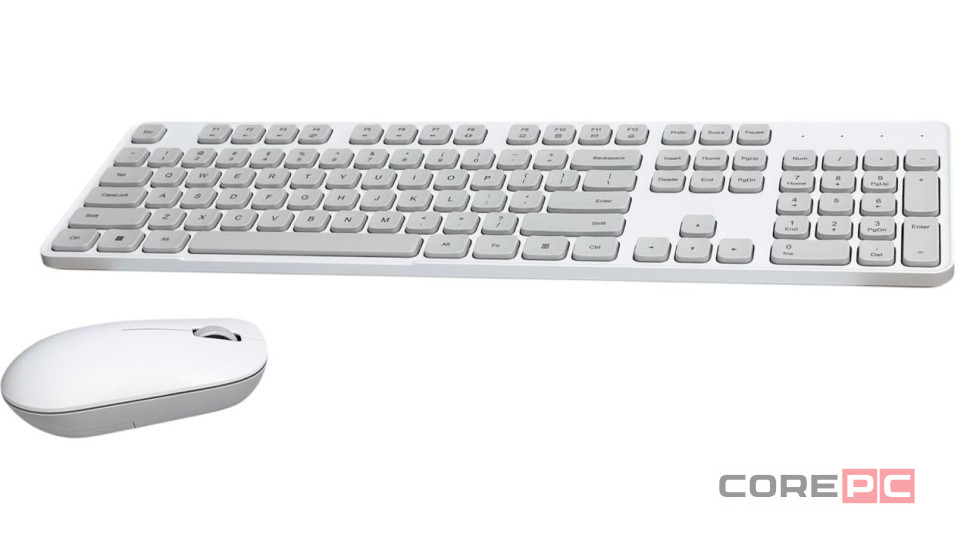 Клавиатура и мышка беспроводная Mijia Wireless Set 3 WXJS03YM серая