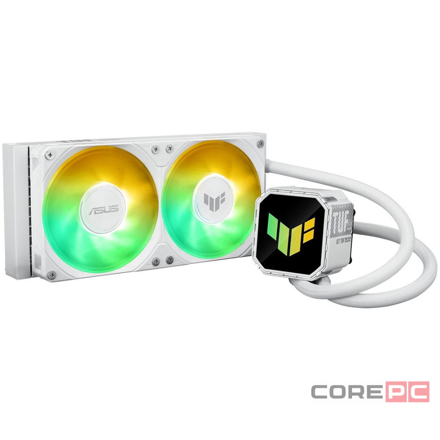 Система жидкостного охлаждения для процессора ASUS TUF GAMING LC III 240 ARGB White (90RC01J2-B0EAY0)