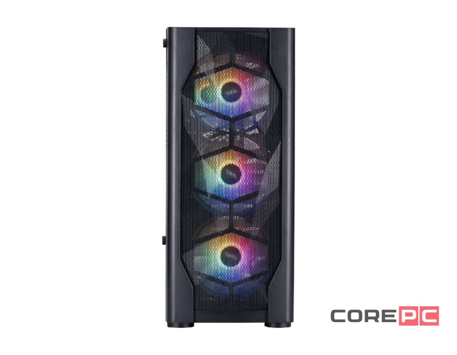 Компьютерный корпус 1STPLAYER DK D4 Black (D4-BK-4F1)