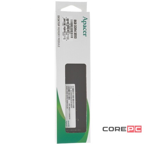 Оперативная память 8 Gb 3200 MHz Apacer (EL.08G21.GSH)