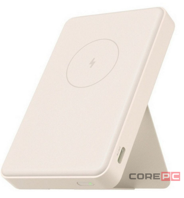 Внешний аккумулятор с подставкой Xiaomi Magnetic Power Bank 6000 mAh 10W (WPB0620MI) (бежевый)