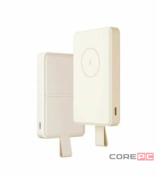Внешний аккумулятор с подставкой Xiaomi Magnetic Power Bank 6000 mAh 10W (WPB0620MI) (бежевый)