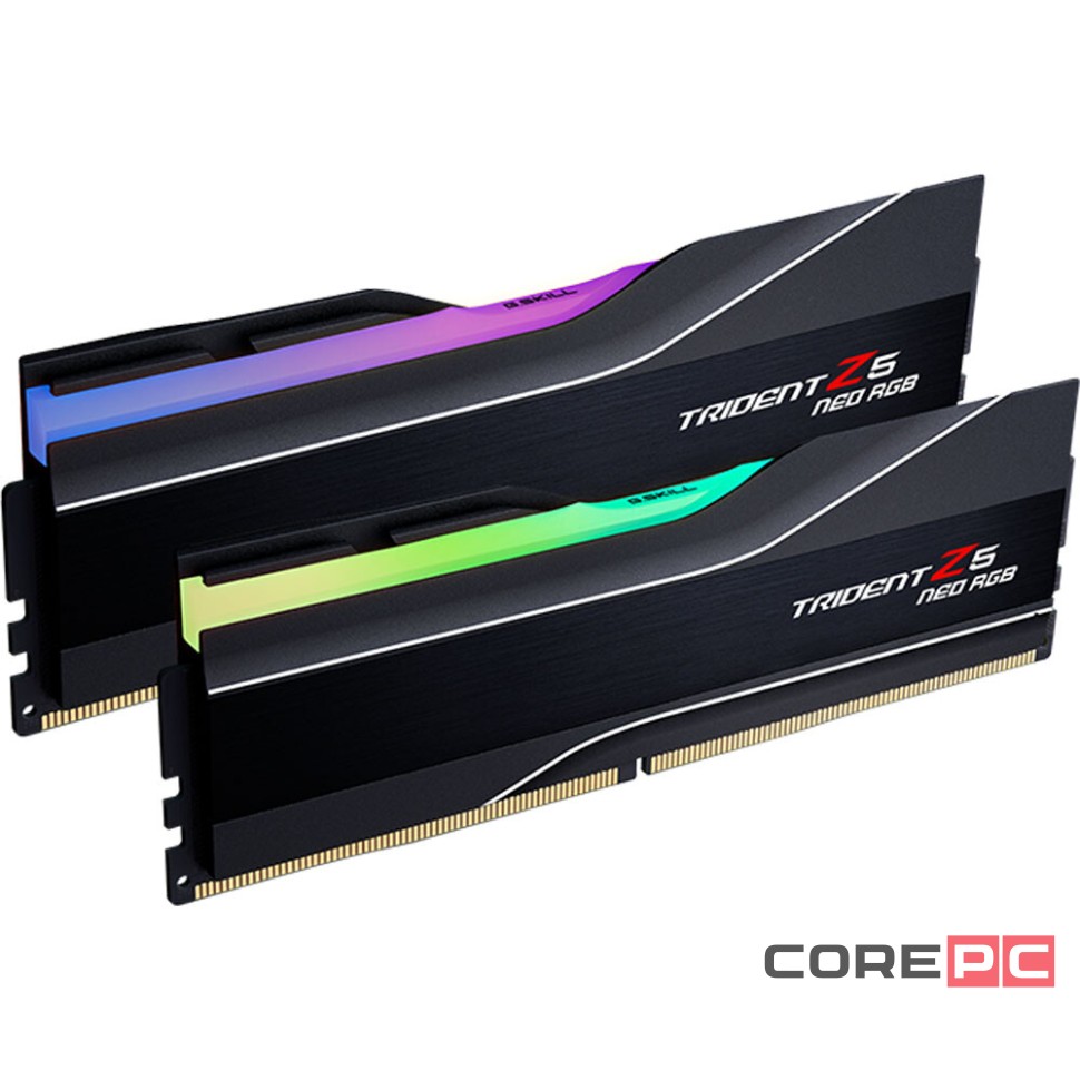 Оперативная память 32 Gb 6000 MHz G.Skill TRIDENT Z5 NEO RGB Black (F5-6000J2836G16GX2-TZ5NR)