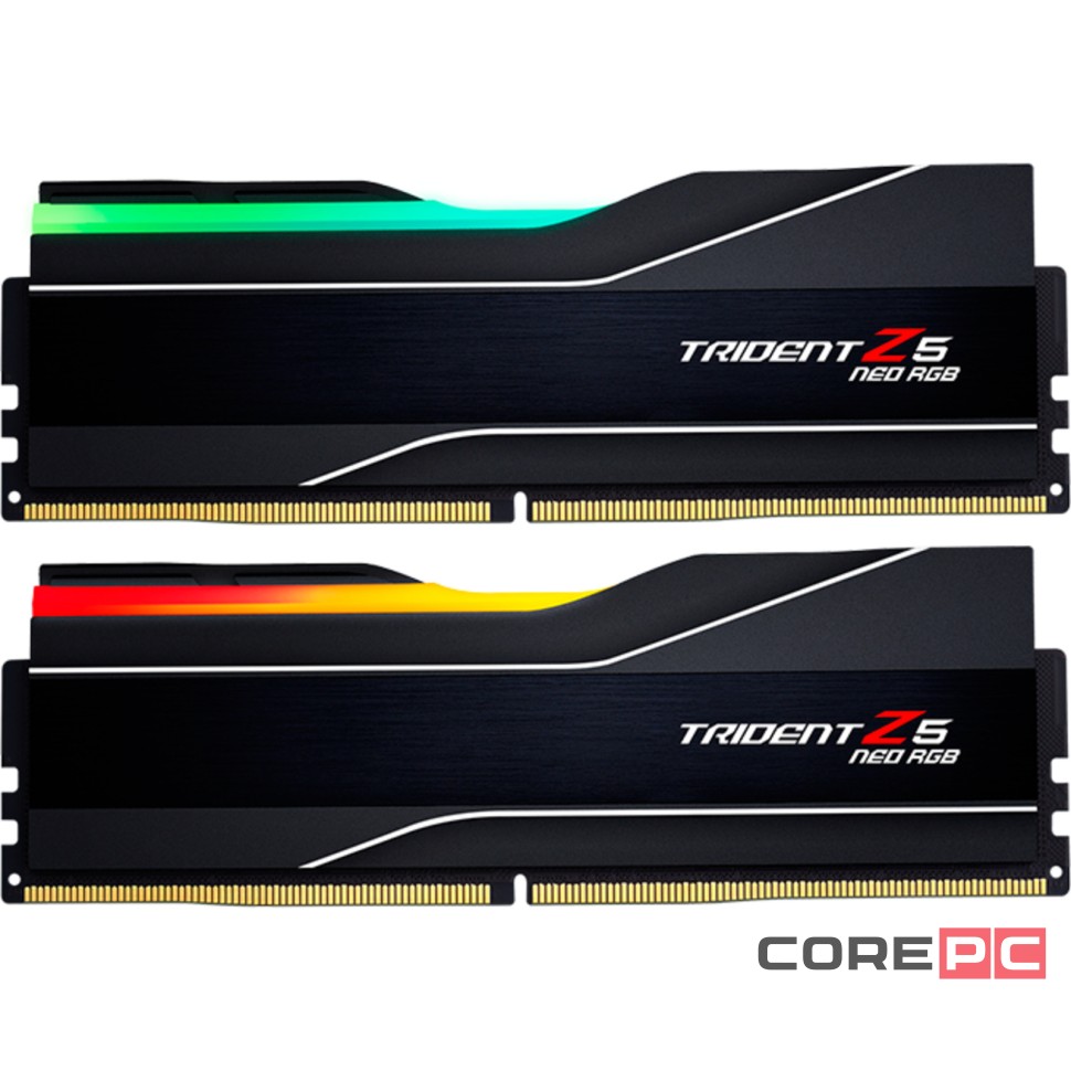 Оперативная память 32 Gb 6000 MHz G.Skill TRIDENT Z5 NEO RGB Black (F5-6000J2836G16GX2-TZ5NR)