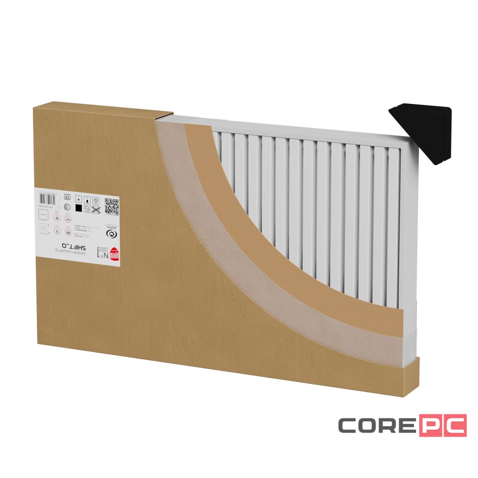 Дизайн-радиатор Royal Thermo Shift Q30 VC2030 - 20 секц. RAL9016