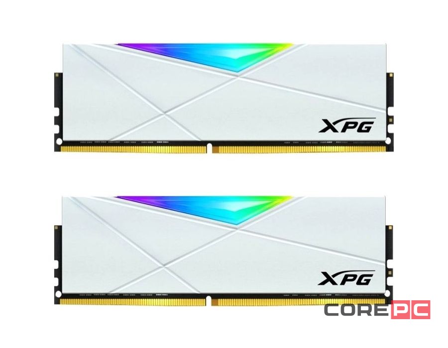 Оперативная память 32 Gb 3600 MHz ADATA XPG SPECTRIX D50 RGB White (AX4U360016G18I-DW50)