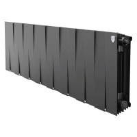 Радиатор биметаллический Royal Thermo PianoForte 300 Чёрный - 16 секц.