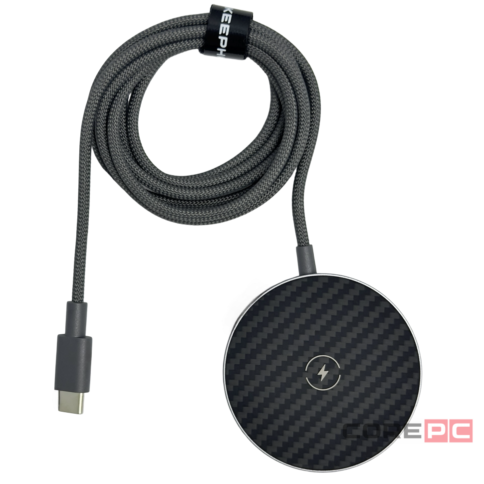 Беспроводное заряд. устр. 3в1 Keephone Snapad KPW-11 15W черное