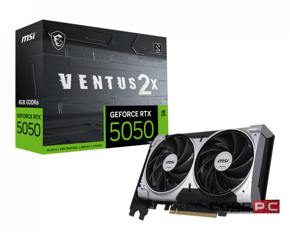 Видеокарта MSI (G5050-8V2) GeForce RTX 5050 8G VENTUS 2X