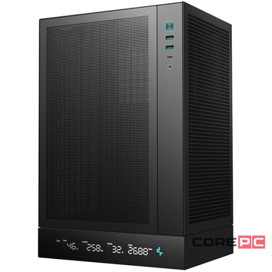 Компьютерный корпус Deepcool CH170 DIGITAL Black