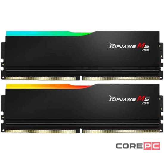 Оперативная память 32 Gb 5200 MHz G.Skill RIPJAWS M5 RGB Black (F5-5200J4040A16GX2-RM5RK)