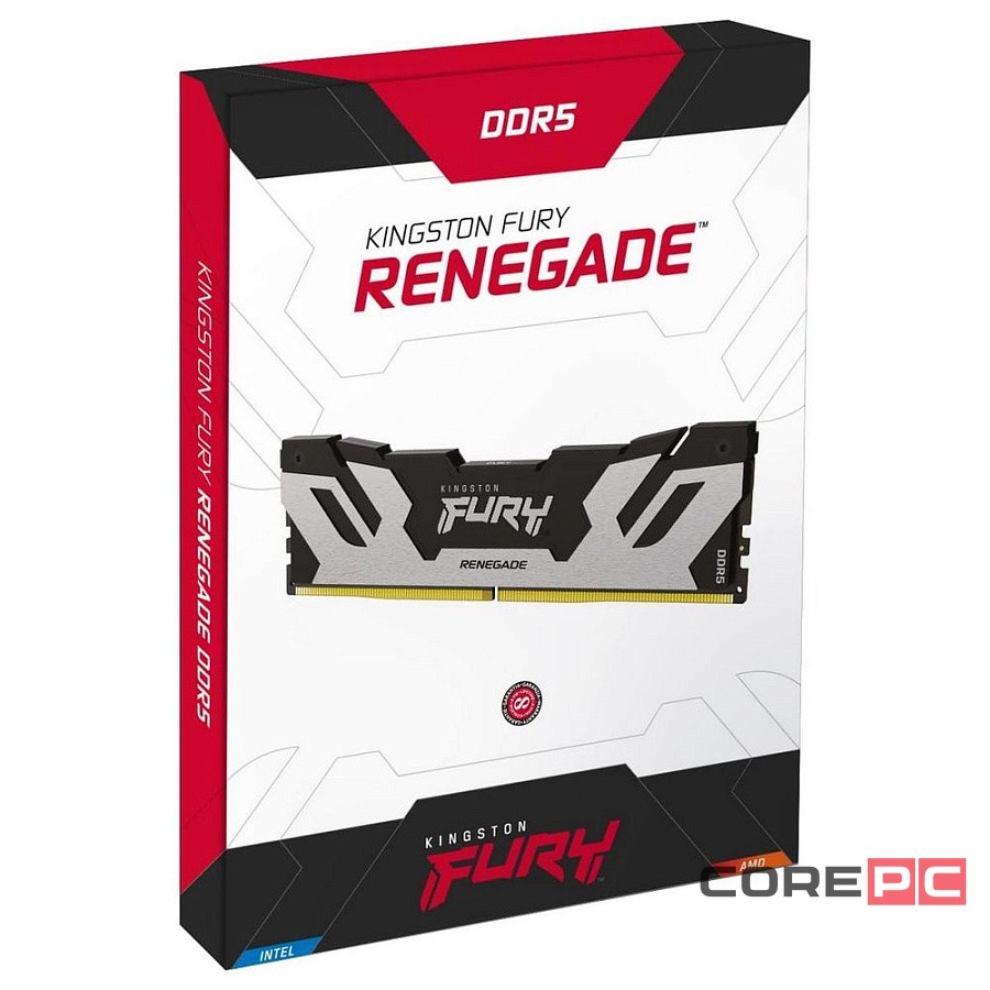 Оперативная память 24 Gb 8400 MHz Kingston FURY Renegade Silver/Black (KF584CU40RS-24)