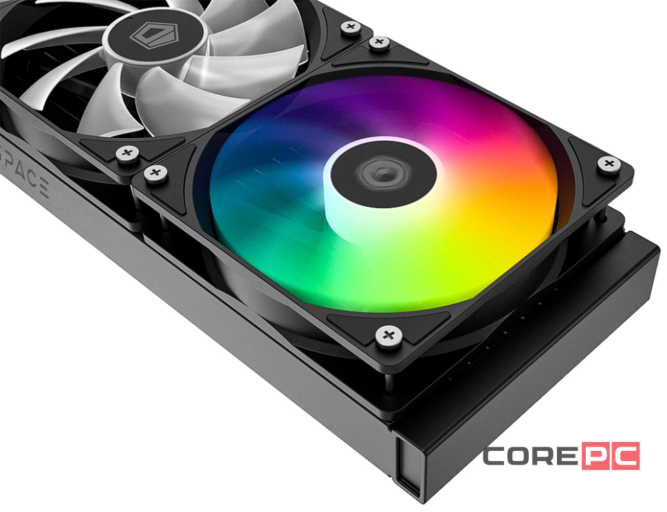 Система жидкостного охлаждения для процессора ID-COOLING SL360 XE Black