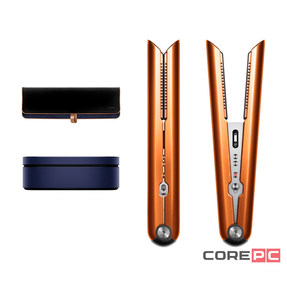 Выпрямитель для волос Dyson Corrale HS07 с дорожным чехлом (Nickel/Copper)