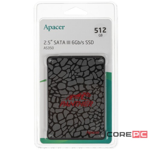 Твердотельный накопитель Apacer 512 Gb AS350 PANTHER AP512GAS350-1