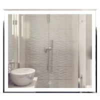 Зеркало MIXLINE Минио 900х800 (ШВ) сенсорный выключатель, светодиодная подсветка
