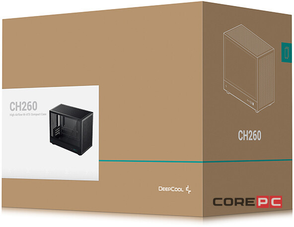 Компьютерный корпус Deepcool CH260 Black (R-CH260-BKNGM0-G-1)