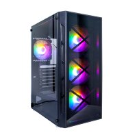 Компьютерный корпус 1STPLAYER FIREBASE XP-G ATX TG (XP-G-BK-4F1)