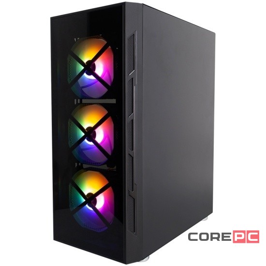 Компьютерный корпус 1STPLAYER FIREBASE XP-G ATX TG (XP-G-BK-4F1)