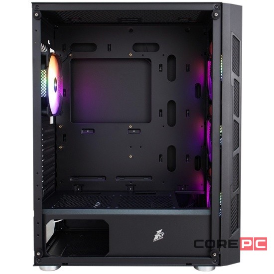 Компьютерный корпус 1STPLAYER FIREBASE XP-G ATX TG (XP-G-BK-4F1)