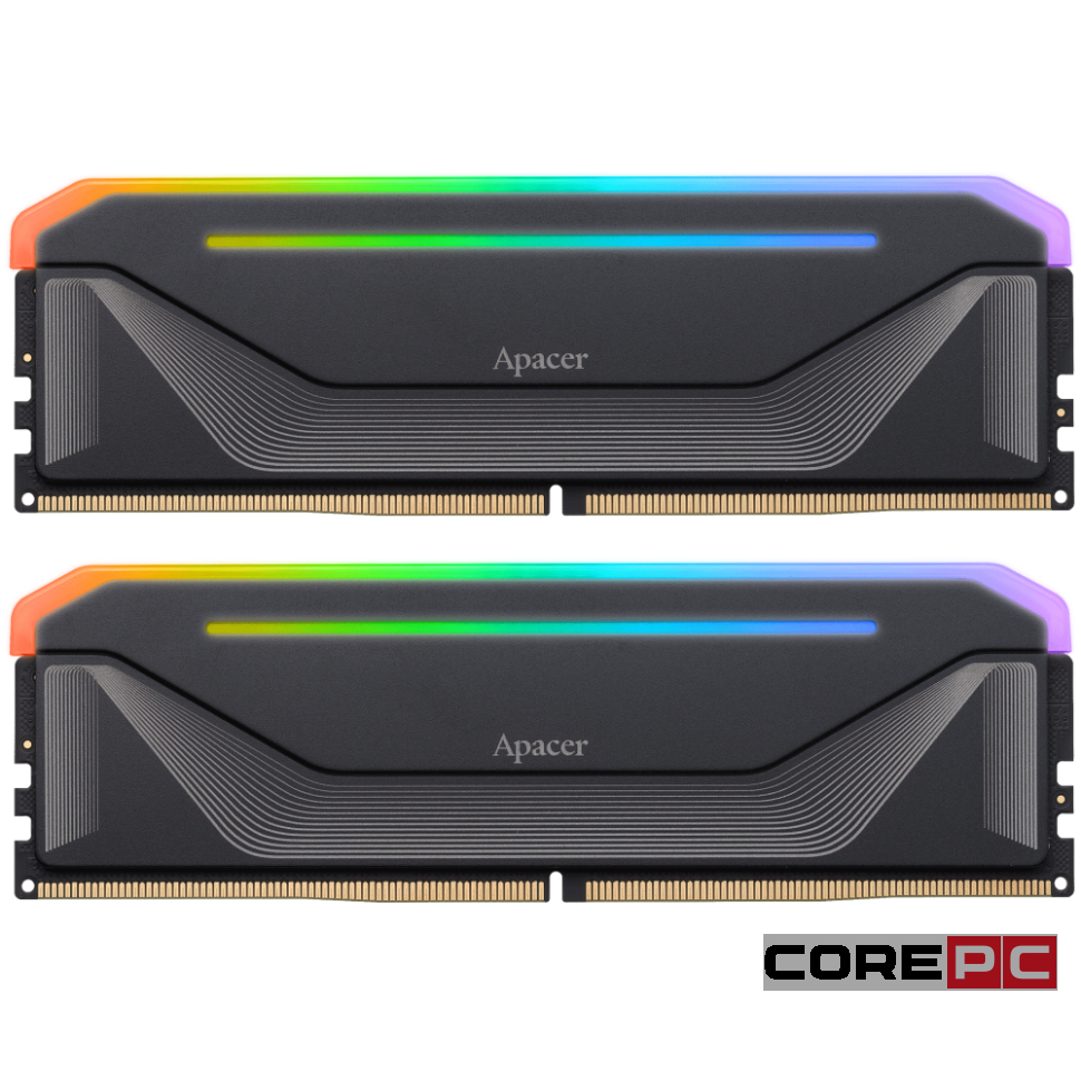 Оперативная память 32 Gb 5600 MHz Apacer OC NOX RGB Black (AH5U32G64C552NBAA-2)