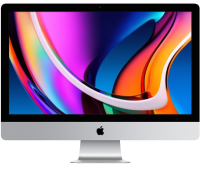 Apple iMac 27" with Retina 5K (2020, Intel i5 3.3GHz/8GB/512GB) (Silver) (MXWU2)