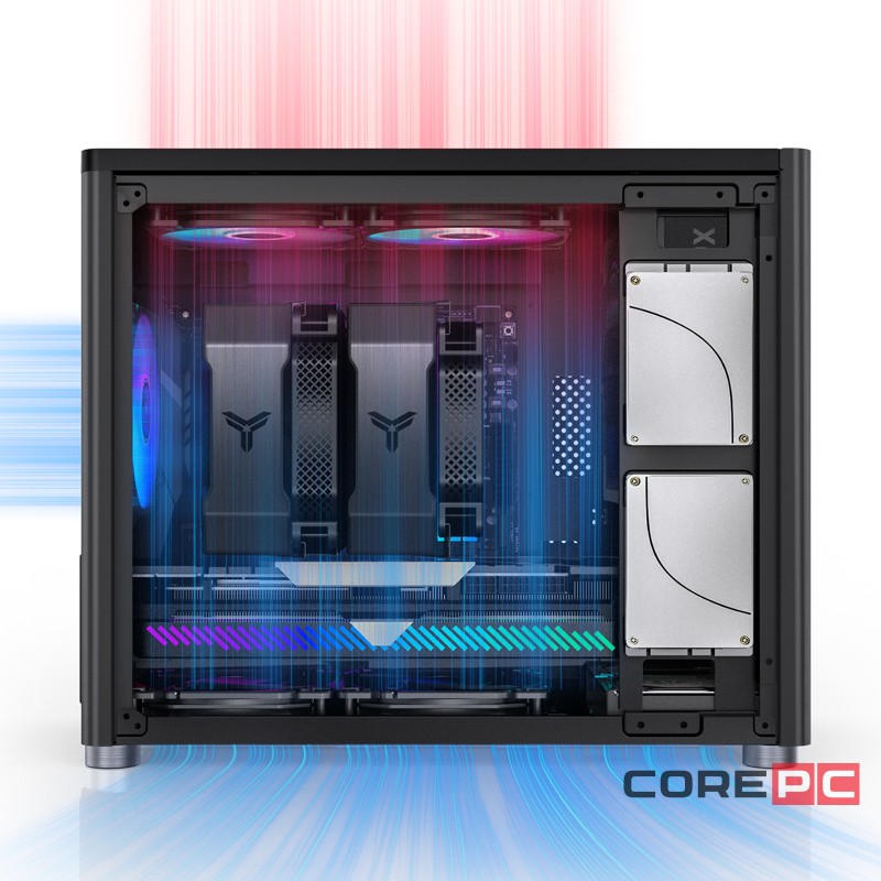 Компьютерный корпус JONSBO D30 Black TG