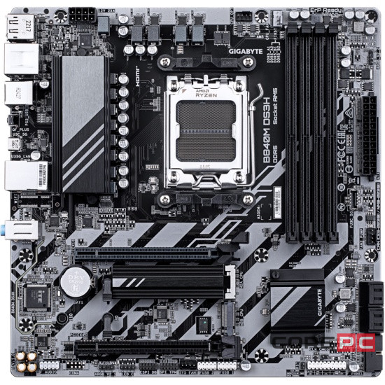 Материнская плата Gigabyte B840M DS3H 1.1