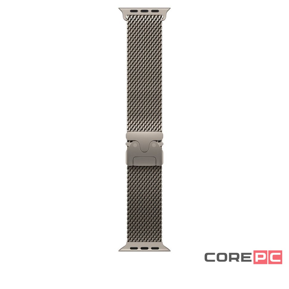 Ремешок Apple для Watch Ultra 49mm Natural Titanium Milanese Loop (L) (MXKE3)