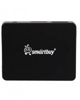 USB 3.0 Хаб Smartbuy 6000, 4 порта, черный (SBHA-6000-K)