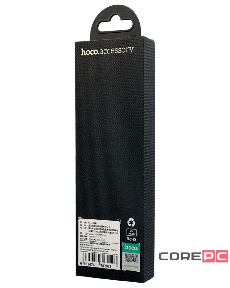 Сменный ремешок для Apple Watch 38/40/41мм Hoco WA06 черный