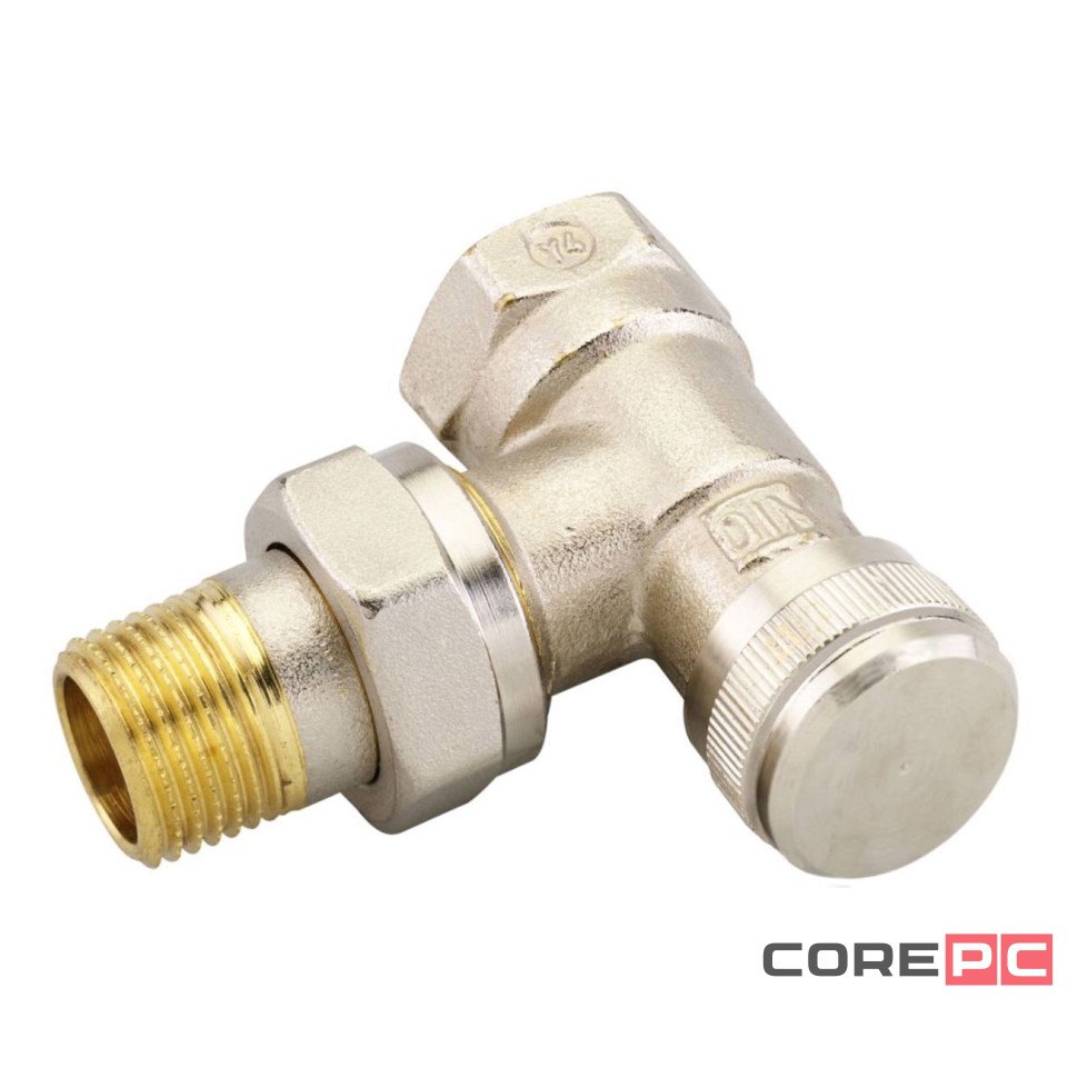 Клапан запорный РИДАН Ду20, угловой (LV)