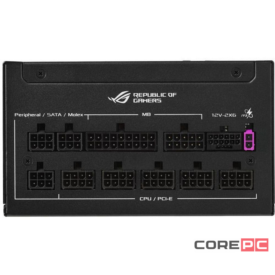 Блок питания ASUS 850W ROG-STRIX-850P-GAMING (90YE00W2-B0NA00) 16 Pin (PCIe 5.0 Connector Cable Details)