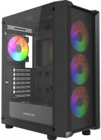 Компьютерный корпус Powercase Mistral EA19 TG ARGB Black (CMAEA19-A4)