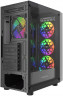 Компьютерный корпус Powercase Mistral EA19 TG ARGB Black (CMAEA19-A4)