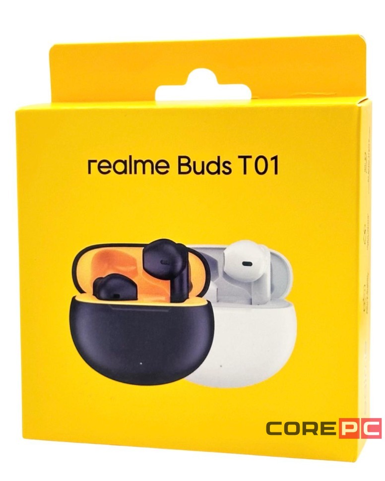 Беспроводные наушники TWS Realme Buds T01 (RMA2406) черные