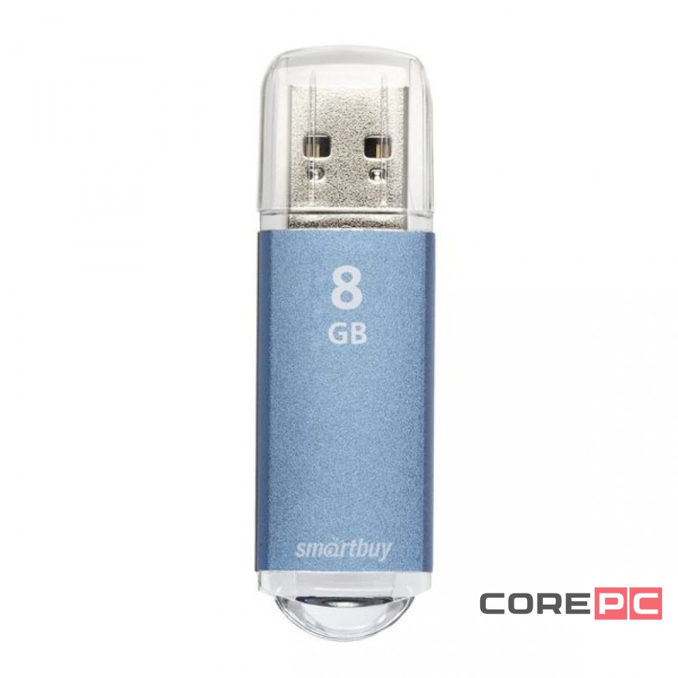 USB флеш накопитель Smartbuy 8GB V-Cut Blue (SB8GBVC-B)