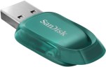 3.2 USB флеш накопитель SanDisk 128GB Ultra Eco морская волна SDCZ96-128G-G46